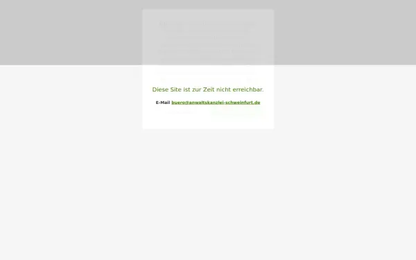 www.anwaltskanzlei-schweinfurt.de
