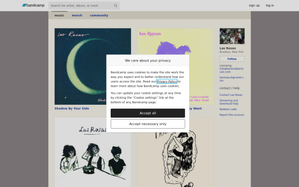lasrosas.bandcamp.com