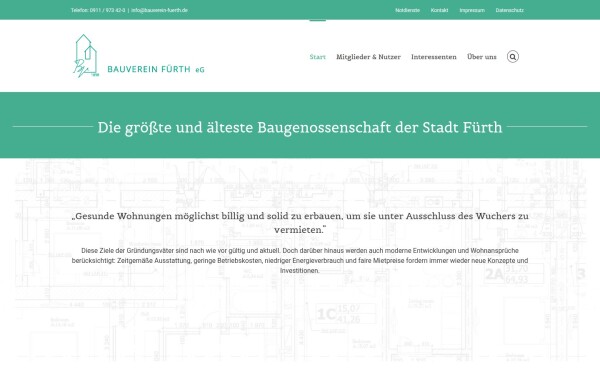 www.bauverein-fuerth.de