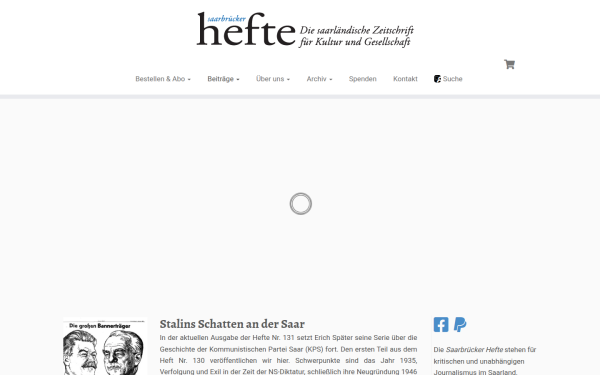 saarbrueckerhefte.de
