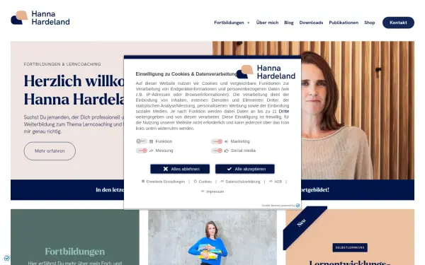 www.hanna-hardeland.de