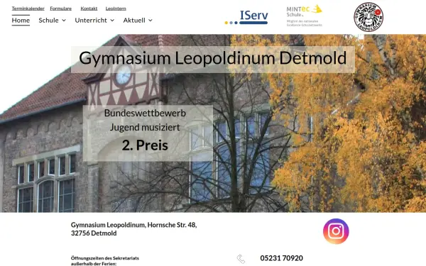 www.gymnasium-leopoldinum-detmold.de