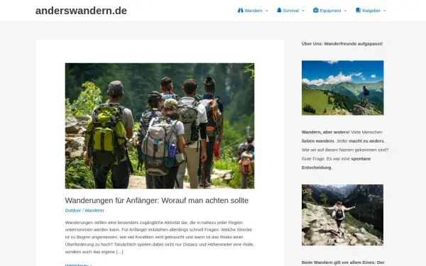 anderswandern.de