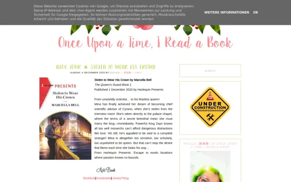 www.onceuponatimeireadabook.com