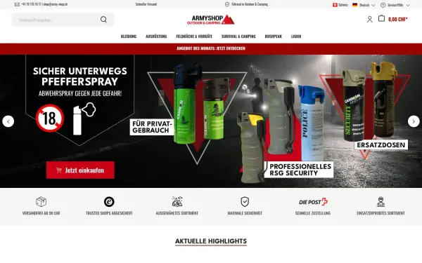 army-shop.ch
