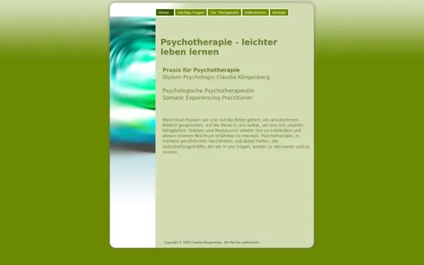 psychotherapie-klingenberg.de