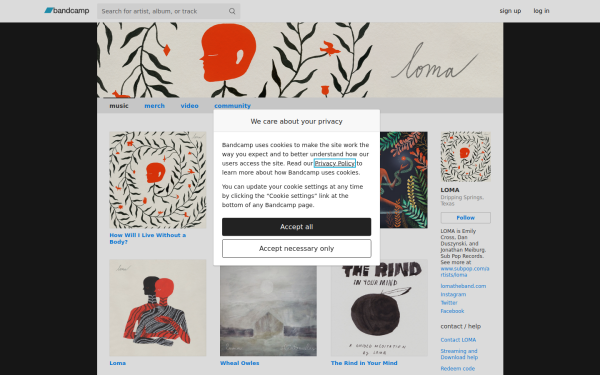 lomamusic.bandcamp.com