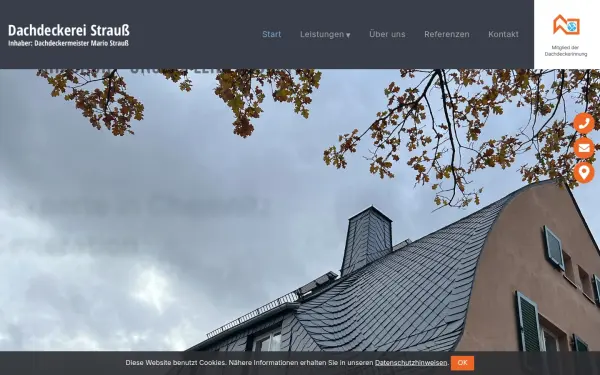 www.dachdeckerei-strauss.de