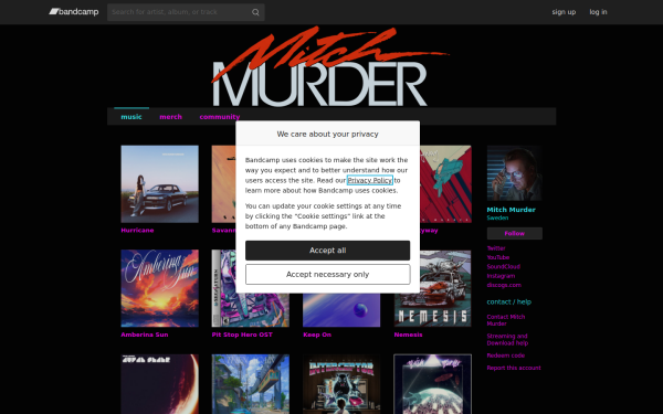 mitchmurder.bandcamp.com