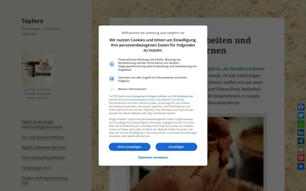 www.anleitung-zum-toepfern.de