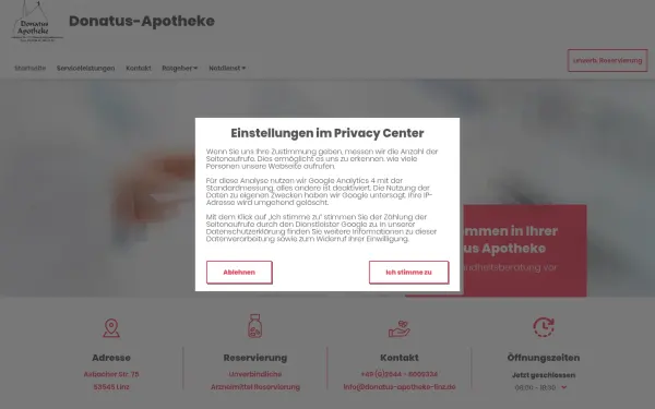 www.donatusapotheke-linz.de