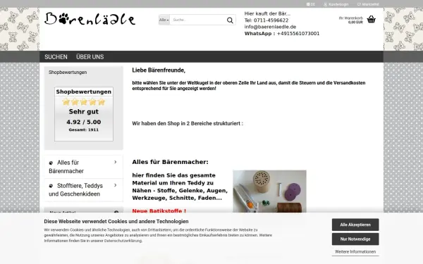 baerenlaedle.de