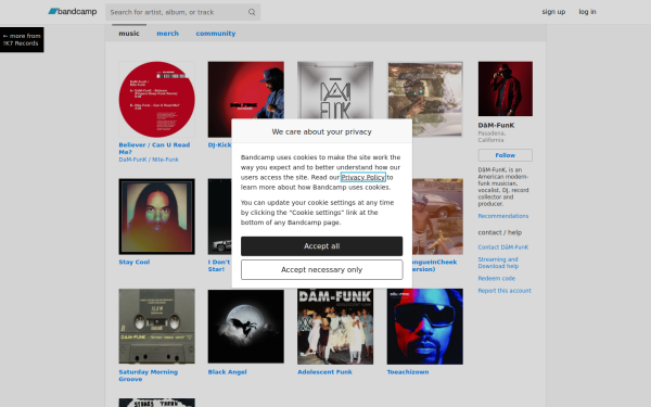 dam-funk.bandcamp.com