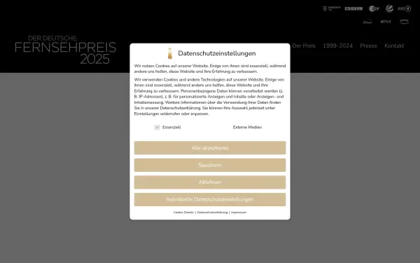 www.deutscher-fernsehpreis.de