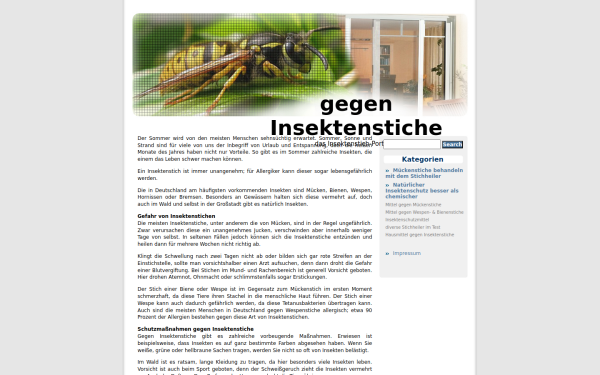 www.gegeninsektenstiche.de
