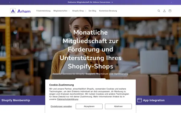 arhamcommerce.com