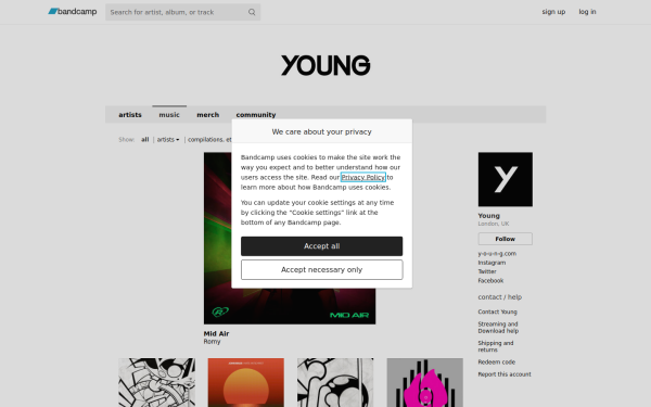 young.bandcamp.com