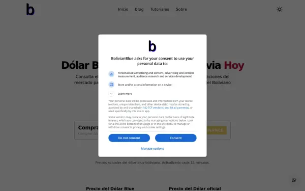 bolivianblue.net