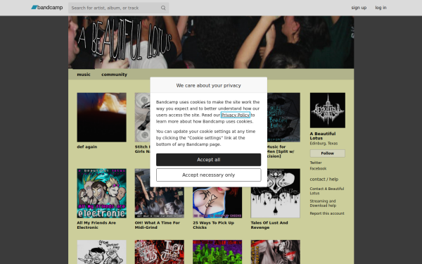 abeautifullotus.bandcamp.com