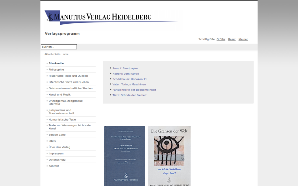 manutius-verlag.de