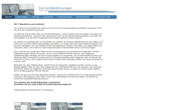 arztbriefmanager.de