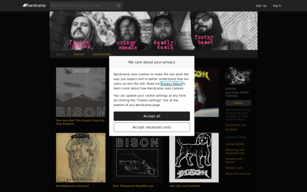 bison.bandcamp.com