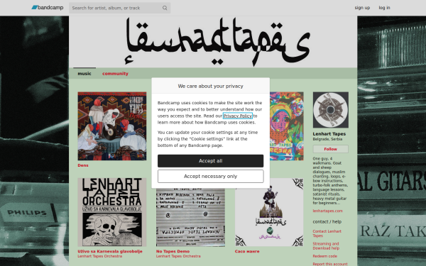 lenhartapes.bandcamp.com