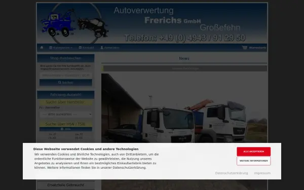 www.autoverwertung-frerichs.de