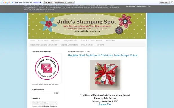 juliedavison.blogspot.com