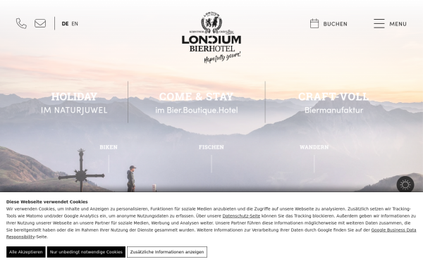 www.bierhotel-loncium.at