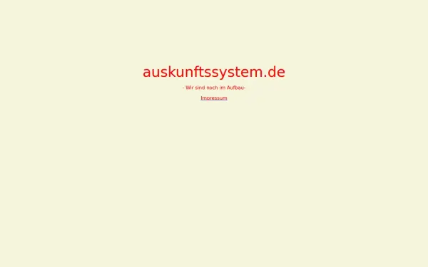 auskunftssystem.de