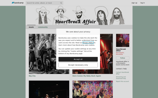 heartbreakaffair.bandcamp.com