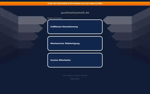 qualitaetsanwalt.de