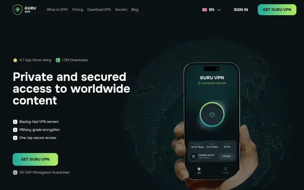 guruvpn.com