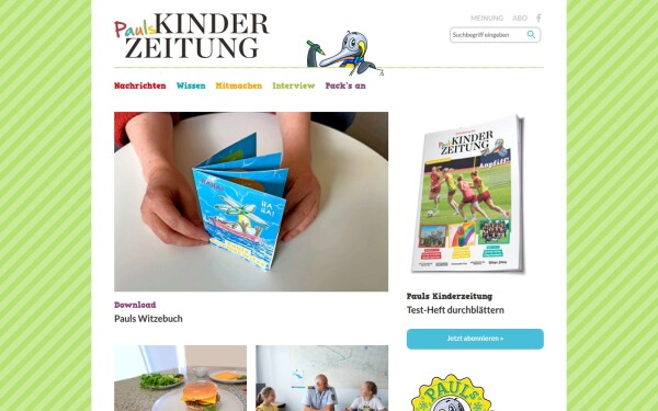 www.pauls-kinderzeitung.de