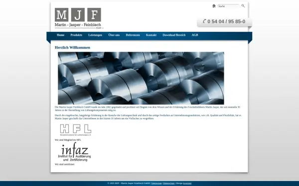 www.jasper-feinblech.de