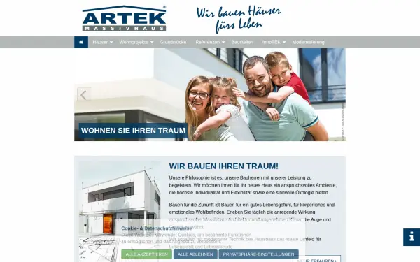 www.artek-massivhaus.de