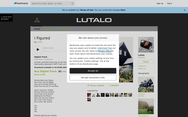 lutalo.bandcamp.com