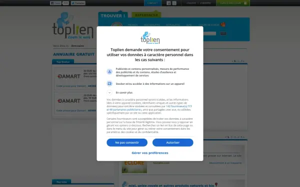 www.toplien.fr