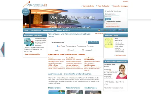 www.apartments.de