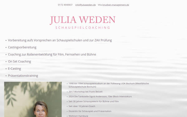 www.schauspielcoach-julia-weden.de