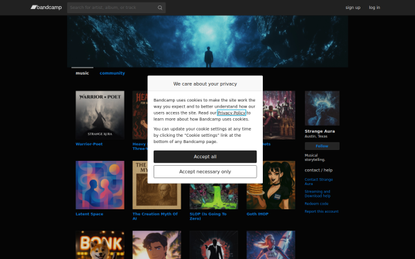 strangeaura.bandcamp.com
