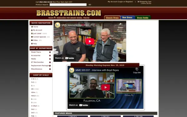 brasstrains.com