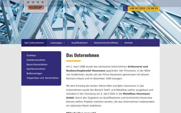 www.stahlbau-metallbau-hausmann.de