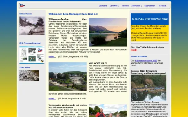 marburgerkanuclub.de