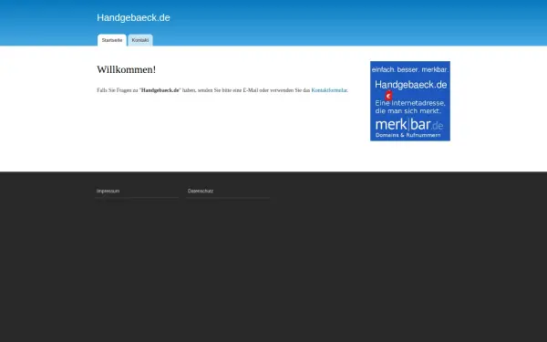 www.handgebaeck.de