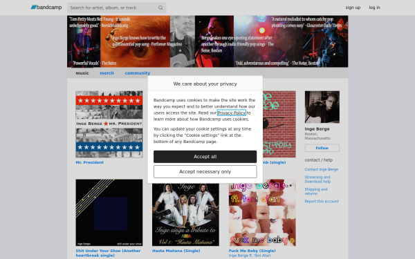ingeberge.bandcamp.com