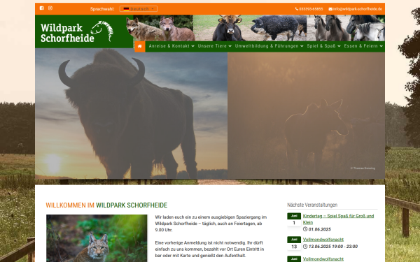 www.wildpark-schorfheide.de