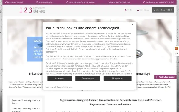www.123regenwasser.de