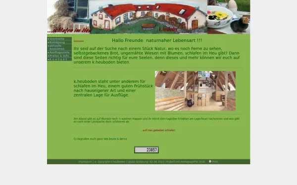 auf-heu-gebettet.de